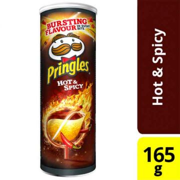 Pringles Potato Chips Hot Nspicy