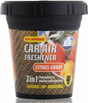 Big D Car Air Freshener 2 In1 Menthol 130gm