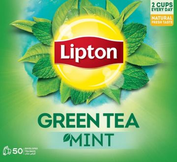 Lipton Green Tea Mint 50x1.3gm