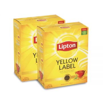 Lipton Yellow Label Tea 2x400gm