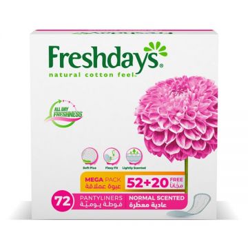 Freshdays Pads Normal Scented 5s+ 20s