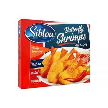 Siblou Butterfly Shrimps Hot & Spicy 250gm