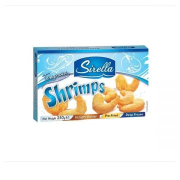 Sirella Frozen Tempura Shrimps 250 Gm