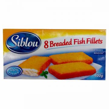 Siblou 8 Breaded Fillets Fish