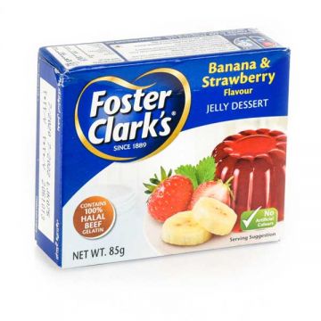 Foster Clark Strawberry Banana Jelly 85gm