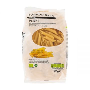 Bunalun Organic Penne 500gm
