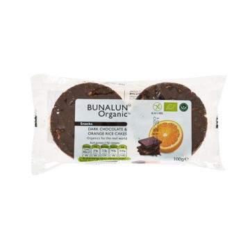 Bunalun Dark Chocolate Orange Rice Cake 100gm