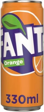 Fanta Soft Drink Orange Can