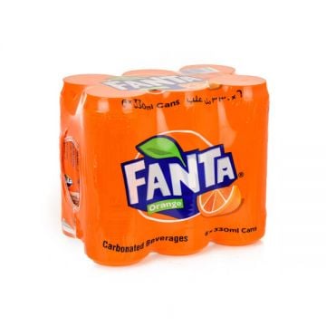 Fanta Soft Drink Orange Can