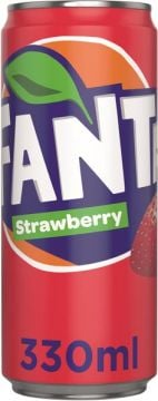 Fanta Soft Drink Strawberry Can