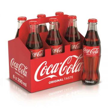 Coca Cola Soft Drink Glass Bottle