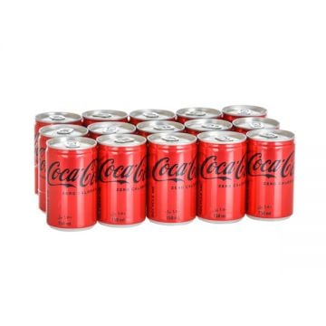 Coca Cola Soft Drink Zero 15x150ml