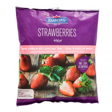 Emborg Frozen Strawberry 450gm