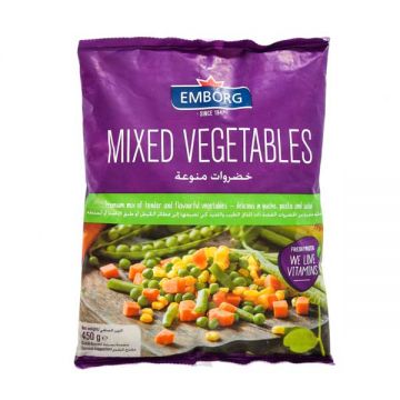 Emborg Frozen Mixed Vegetables 450gm