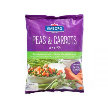 Emborg Frozen Peas & Carrot 450gm