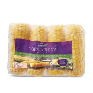 Emborg Corn On The Cob 4 Ears