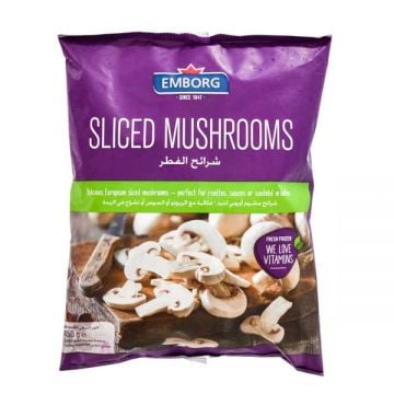 Emborg Frozen Sliced Mushroom 450gm