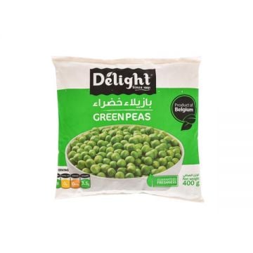 Delight Frozen Peas Medium Fine 400gm