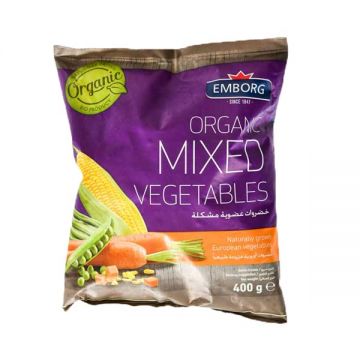 Emborg Frozen Organic Mixed Vegetable 400gm