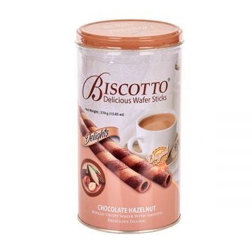 Biscotto Chocolate Hazelnut Wafer 370gm