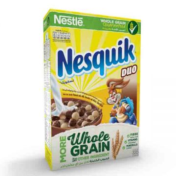 Nestle Nesquik Duo Cereal 335gm