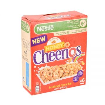 Nestle Cheerios Honey Cereal Bar 6x22gm