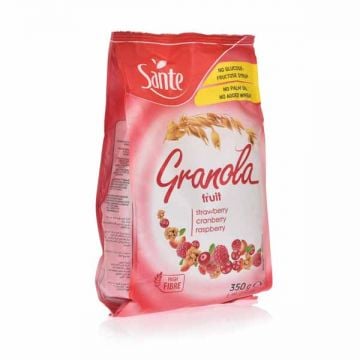 Sante Granola With Cranberry&Raspberry 350Gm