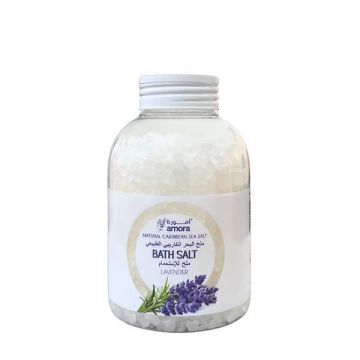 Amora Car Sea Bath Salt Lavender 600gm