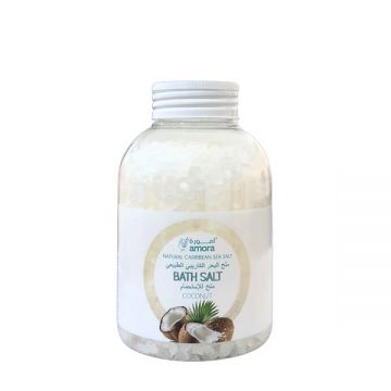 Amora Car Sea Bath Salt Coconut 600gm