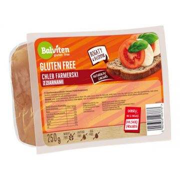 Balviten Farmers Dark Bread With Seed 250gm
