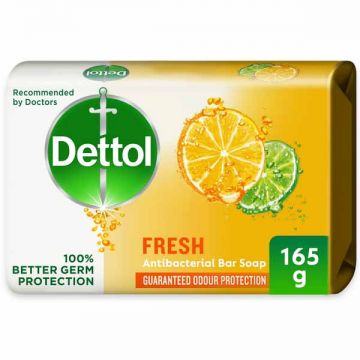 Dettol Bar Soap Fresh 165gm