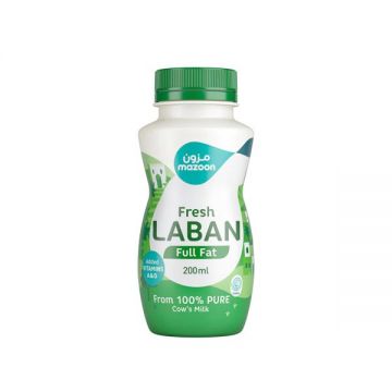 Mazoon Fresh Laban Full Fat 200ml