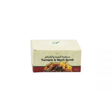 Natural Forever Body Scrub Turmeric&myrrh 200m