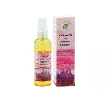 Natural Forever Rose Water With Iran Saffron160ml