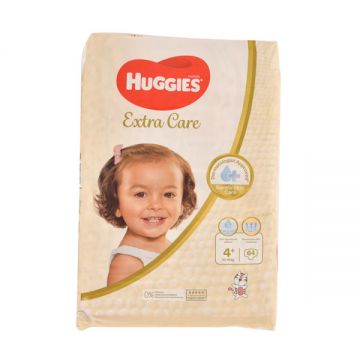 Huggies Diaper Extra Care Jumbo Pack Size 4+-64s