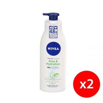 Nivea Bodylotion Aloe Hydration 2x400ml