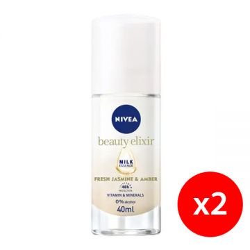Nivea Roll On Elixir Jasmin&amber 2x40ml