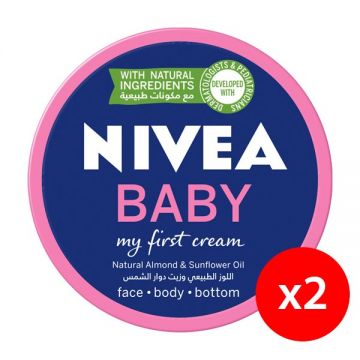 Nivea Baby My First Cream Cream 2x150ml
