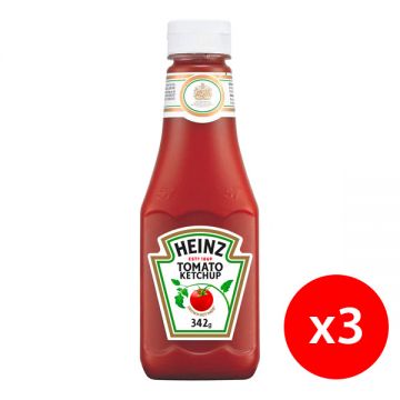 Heinz Tomato Ketchup 2+1x342gm