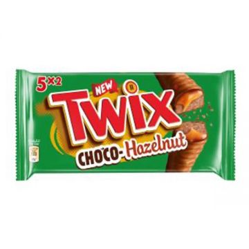 Twix Chocolate Hazelnut 5x50gm