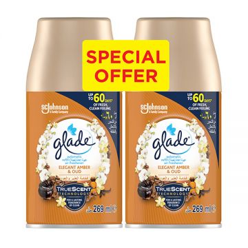 Glade Auto Refill Oud 2x169gm