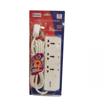 Sirocco Extension Socket 3 Way 4M