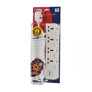 Sirocco Extnsion Socket 4Way 10Mtr