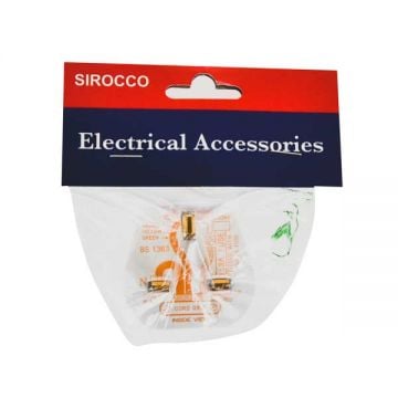 Sirocco Electra 3 Pin Plug 13 Amp