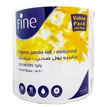 Fine Hand Towel Rolls Classic 500X1Ply
