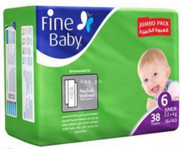 Fine Baby Green Junior Jumbo 16+6Kg 36