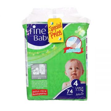 Fine Baby Super Dry Green Large 74s