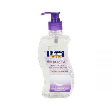 Higeen Hand & Body Wash Sensitive Skin 500ml