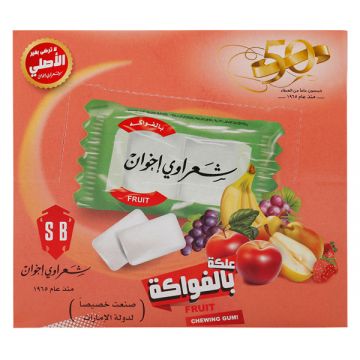 Sharawi Chewing Gum Fruits 250gm