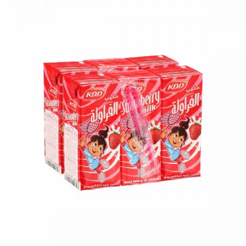 Kdd Strawberry Milk 5+1x180ml